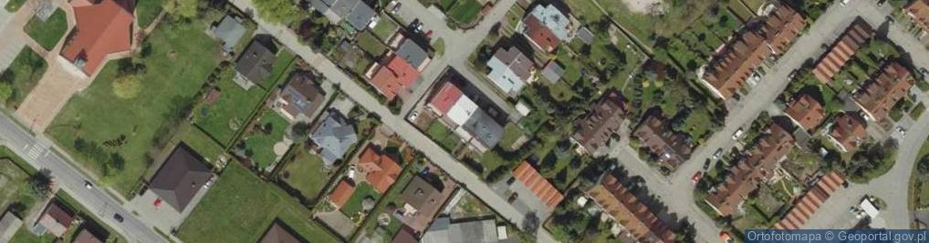Zdjęcie satelitarne Zaułek Olgi Boznańskiej ul.