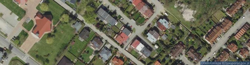 Zdjęcie satelitarne Zaułek Olgi Boznańskiej ul.