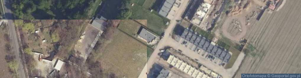 Zdjęcie satelitarne Za Strzelnicą ul.