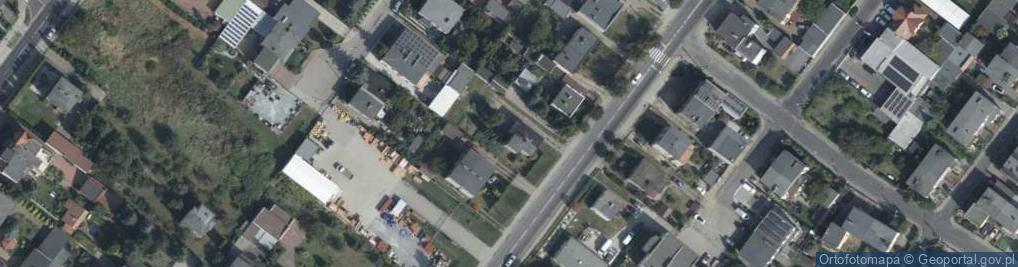 Zdjęcie satelitarne Zamojskich ul.