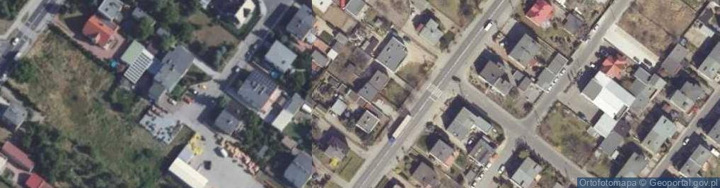 Zdjęcie satelitarne Zamojskich ul.