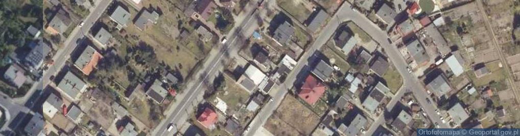 Zdjęcie satelitarne Zamojskich ul.