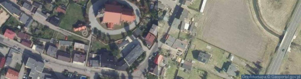 Zdjęcie satelitarne Zamurna ul.