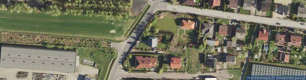 Zdjęcie satelitarne Zakrzewskiego Zygmunta ul.