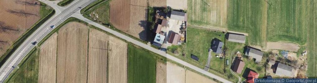 Zdjęcie satelitarne Zapustka ul.