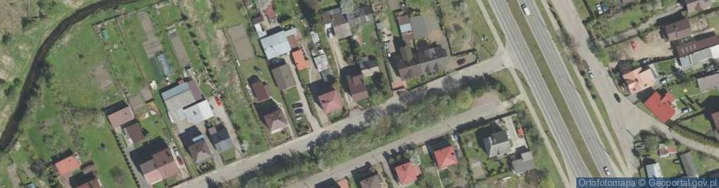 Zdjęcie satelitarne Zahańcze ul.