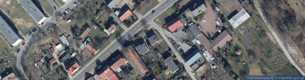 Zdjęcie satelitarne Zachodnia ul.