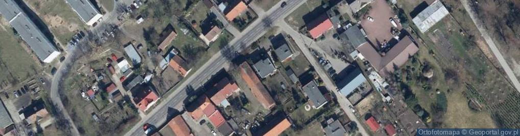Zdjęcie satelitarne Zachodnia ul.