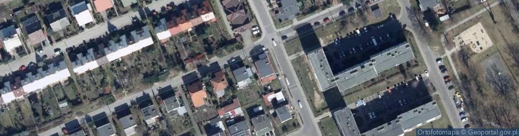 Zdjęcie satelitarne Żaków ul.