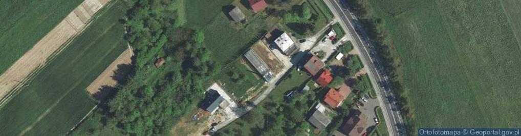 Zdjęcie satelitarne Zakątek Podróżnika ul.