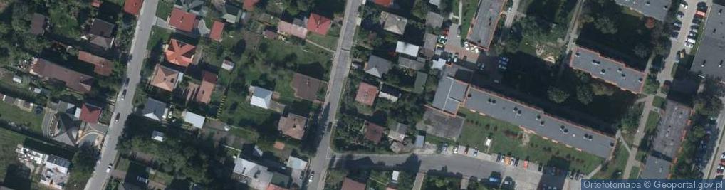 Zdjęcie satelitarne Zamojskiego Tomasza ul.
