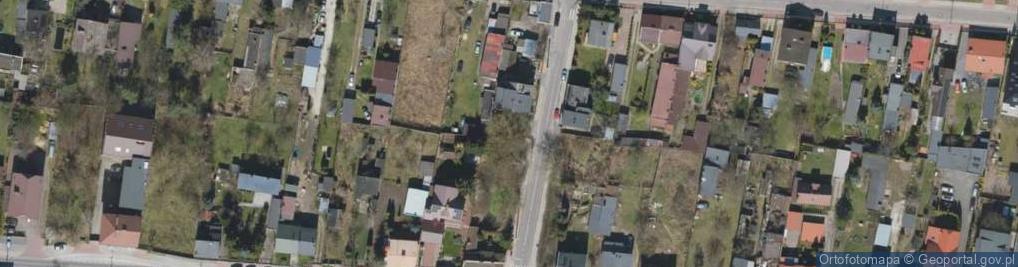 Zdjęcie satelitarne Zacisze ul.