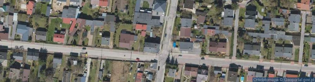 Zdjęcie satelitarne Zacisze ul.