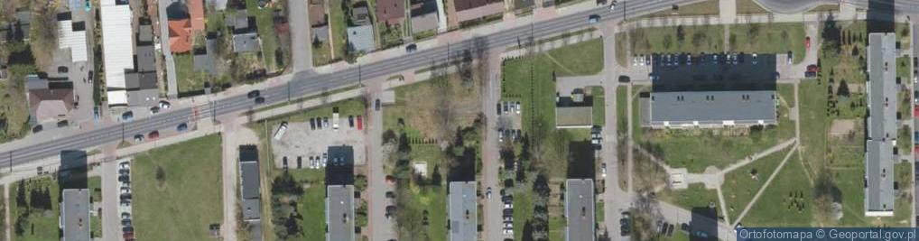 Zdjęcie satelitarne Zawadzka ul.