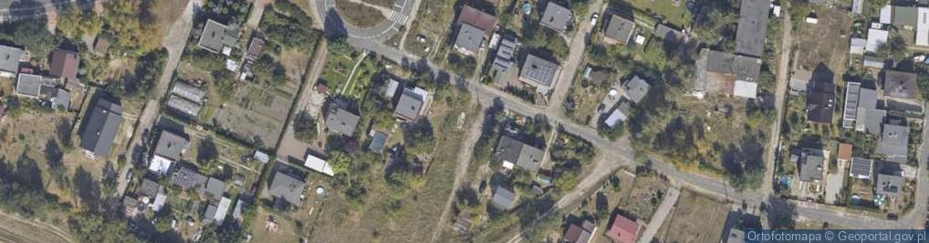 Zdjęcie satelitarne Zakątek ul.