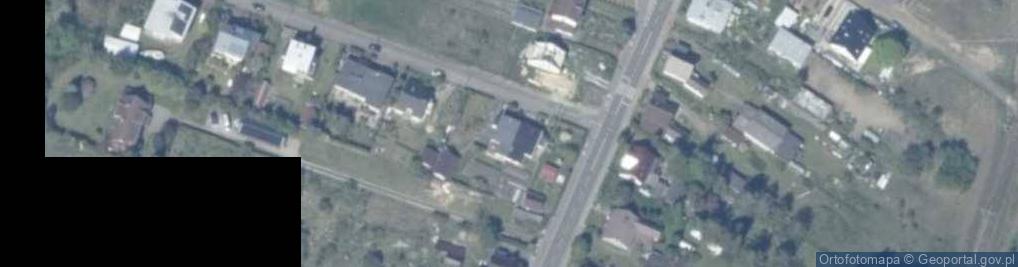 Zdjęcie satelitarne Zachodnia ul.