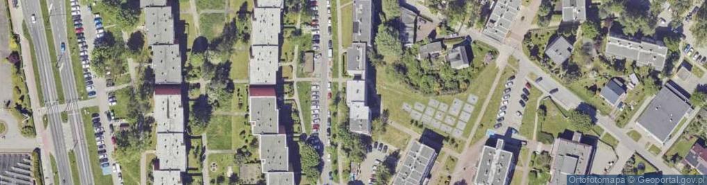 Zdjęcie satelitarne Zaręby Rudolfa ul.