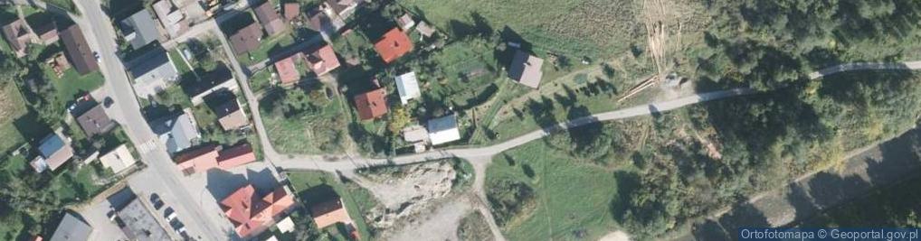 Zdjęcie satelitarne Za Wodą ul.