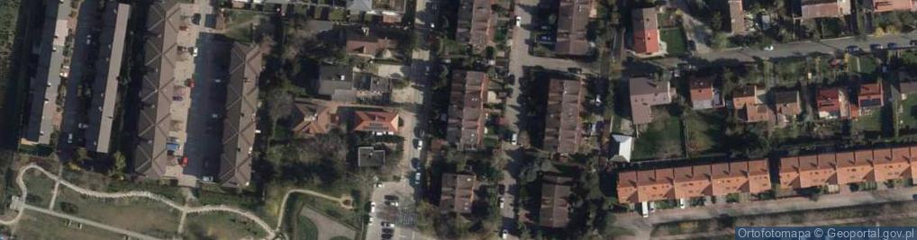 Zdjęcie satelitarne Zaczarowanej Dorożki ul.