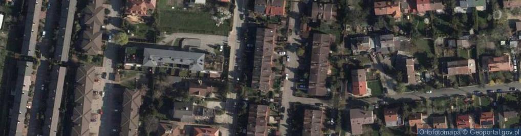 Zdjęcie satelitarne Zaczarowanej Dorożki ul.