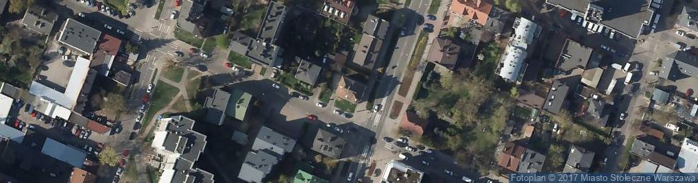 Zdjęcie satelitarne Zamieniecka ul.