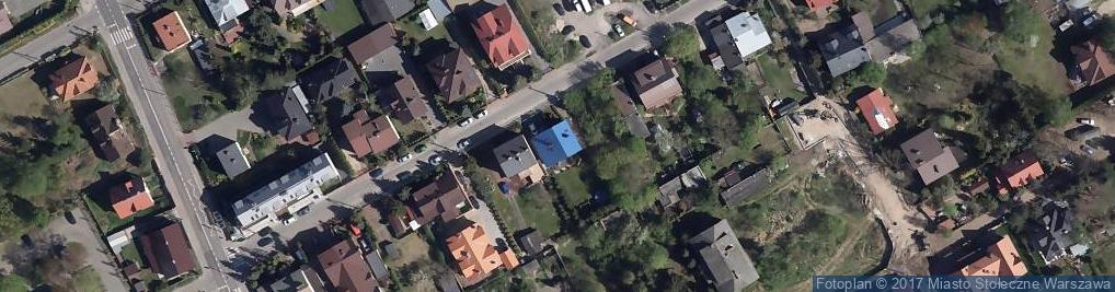 Zdjęcie satelitarne Zawodowa ul.