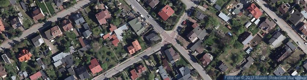 Zdjęcie satelitarne Zawodowa ul.