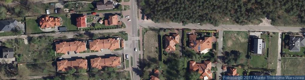 Zdjęcie satelitarne Zagajnikowa ul.