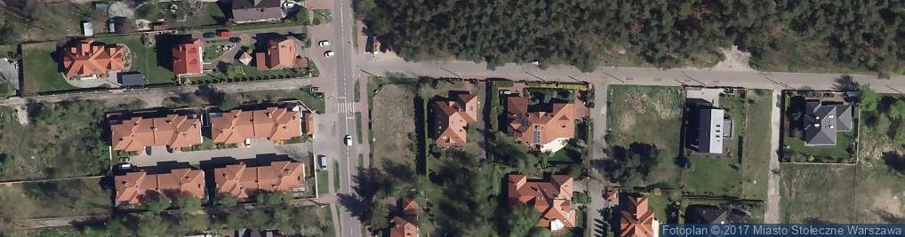Zdjęcie satelitarne Zagajnikowa ul.