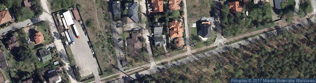 Zdjęcie satelitarne Za Dębami ul.