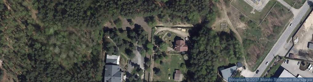 Zdjęcie satelitarne Zadrzewiona ul.