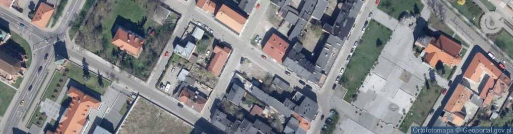Zdjęcie satelitarne Zamcza ul.