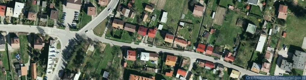 Zdjęcie satelitarne Zawale ul.