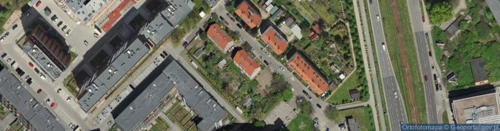 Zdjęcie satelitarne Zaułek Rogoziński ul.