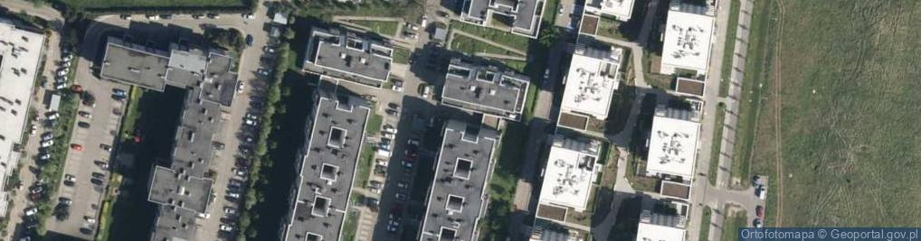 Zdjęcie satelitarne Zatorska ul.