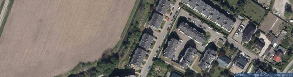 Zdjęcie satelitarne Zagony ul.
