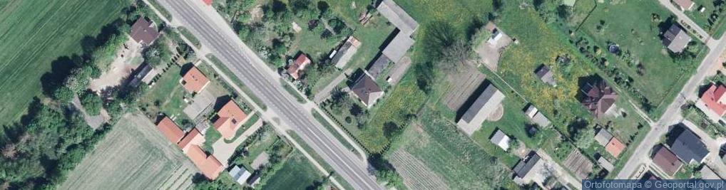 Zdjęcie satelitarne Żabce ul.