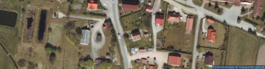 Zdjęcie satelitarne Żabi Róg ul.