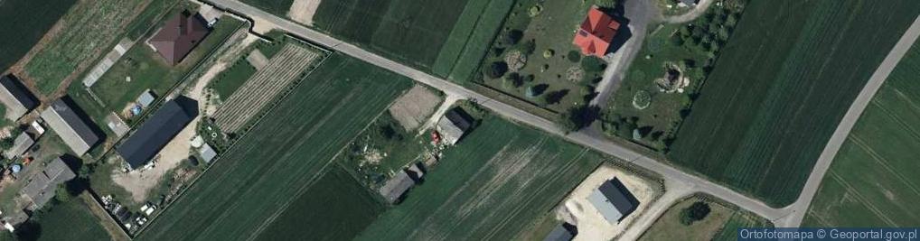 Zdjęcie satelitarne Żabików ul.