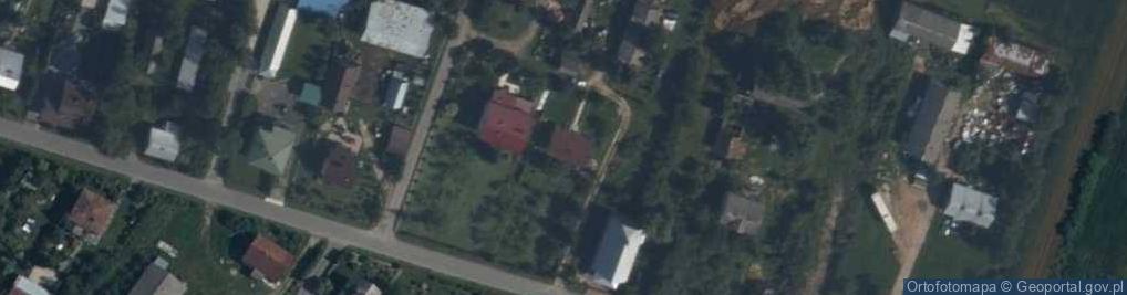Zdjęcie satelitarne Ząbków-Kolonia ul.