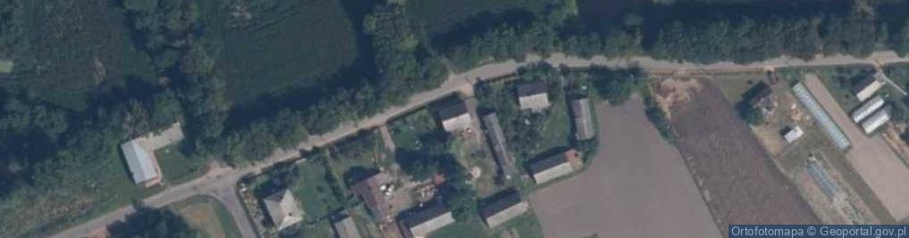 Zdjęcie satelitarne Zaborów Nowy ul.