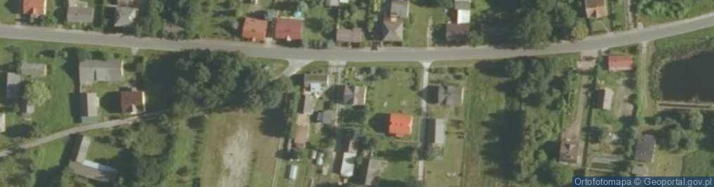 Zdjęcie satelitarne Zaborów ul.