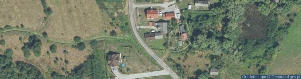 Zdjęcie satelitarne Zaborów ul.