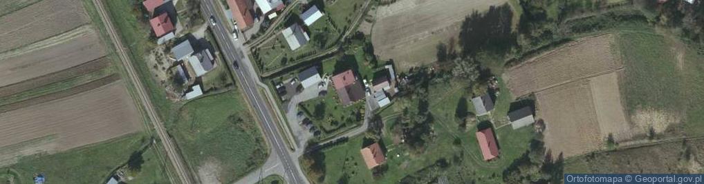 Zdjęcie satelitarne Zaborów ul.