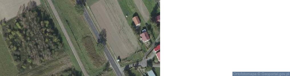 Zdjęcie satelitarne Zaborów ul.