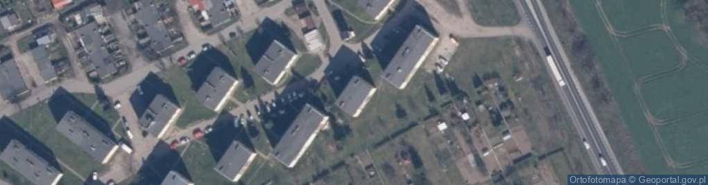 Zdjęcie satelitarne Żabów ul.