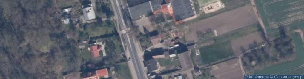 Zdjęcie satelitarne Żabów ul.