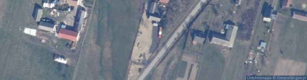 Zdjęcie satelitarne Zabruzdy ul.