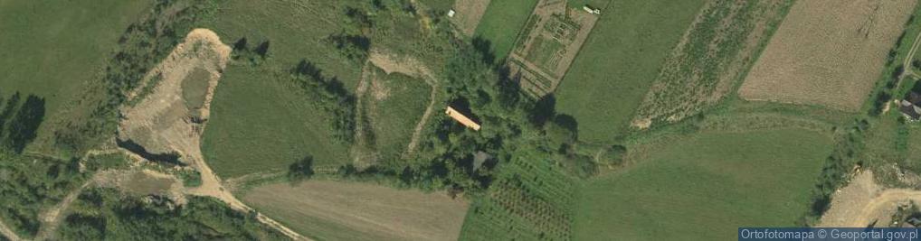 Zdjęcie satelitarne Zabrzeż ul.