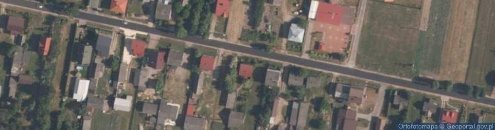 Zdjęcie satelitarne Zachorzów-Kolonia ul.